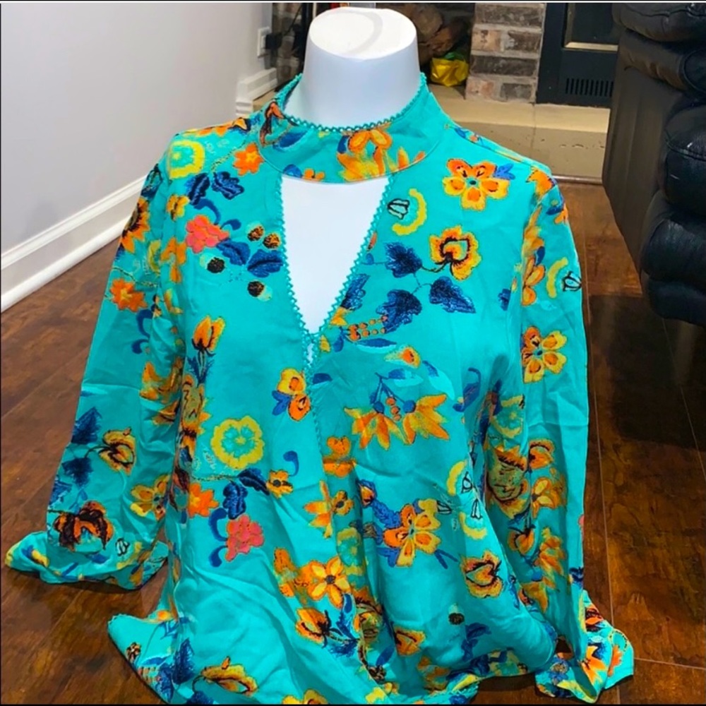 Mock Neck Top